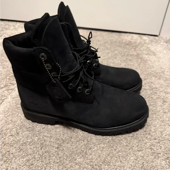 Timberland Men's Dark Leather Boots - Picture 4 of 6